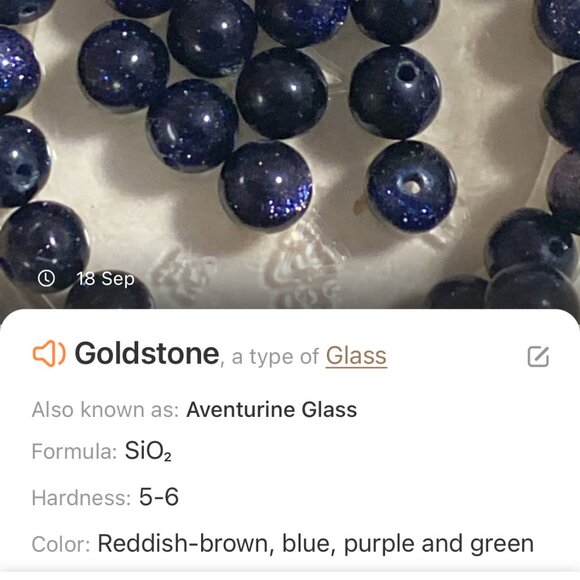 Dark Blue Goldstone Bronze Adjustable Short Necklace+ Paw Print Heart Beat Charm - Picture 14 of 15